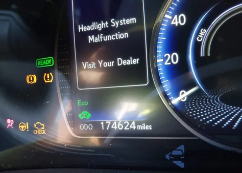 2020 Lexus Es 300H Ultra Luxury z USA, uszkodzony, nr VIN 58AF21B18LU009868